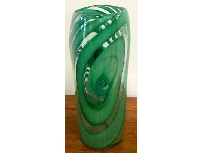 Handblown Glass Vase by Alex Greenwood