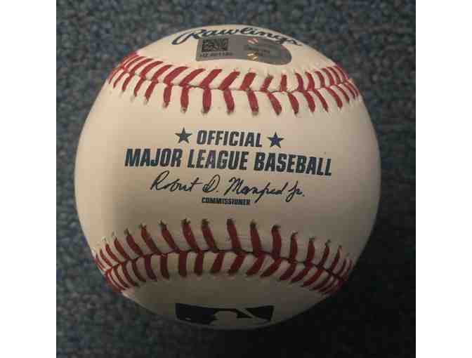 Jackie Bradley Jr Autographed MLB Baseball