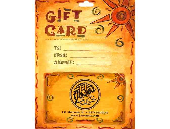 Jose's Mexican Restaurant, $25 Gift Card