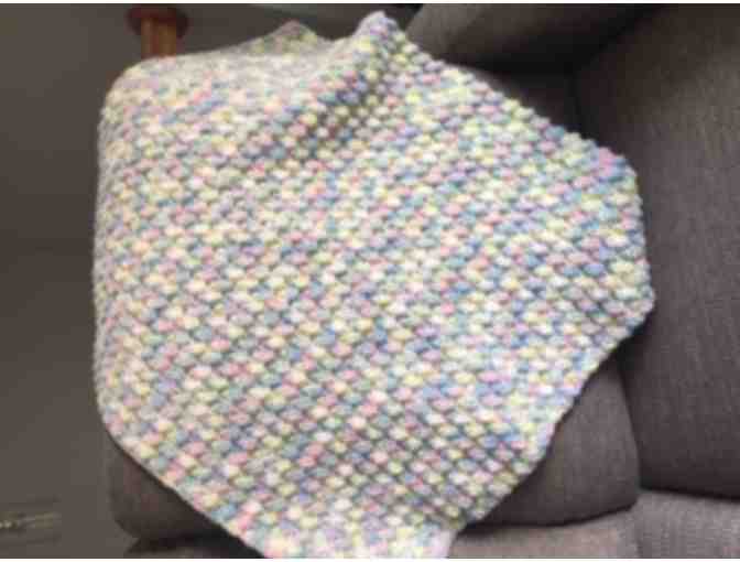 Beautiful Handmade Crocheted Baby Blanket