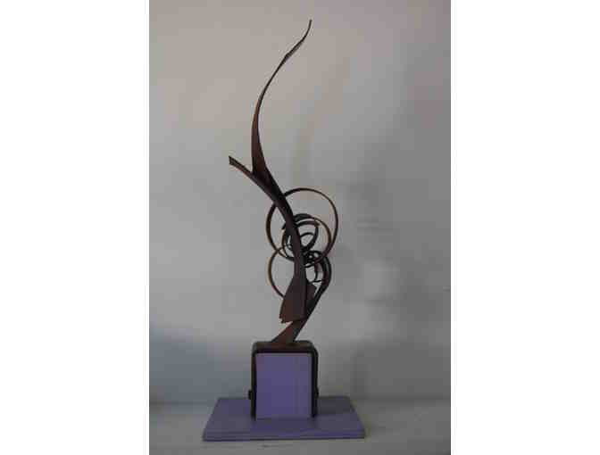 'Penny's Trophy' Steel Sculpture by Del Filardi