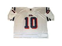 Ole Miss game jersey signed by Eli Manning - NY Giants