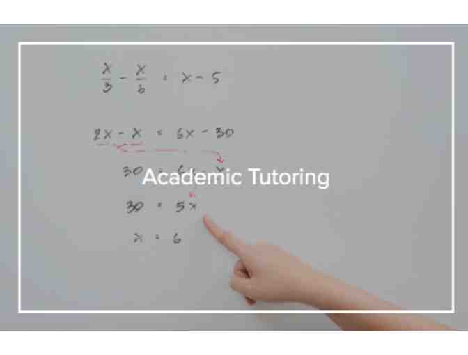 Tutor Corps - Private one on one tutoring session (2 of 2)