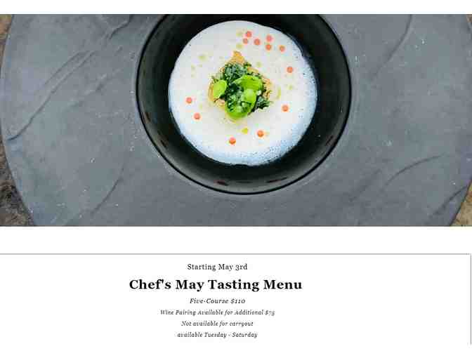 2941 Restaurant Chef's Tasting Menu + Wine Pairing Included (4 Guests)