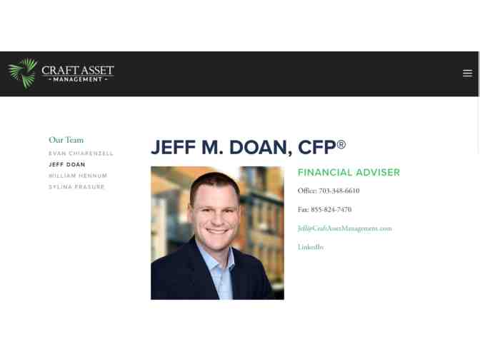 Financial Plan for Retirement Professional guidance