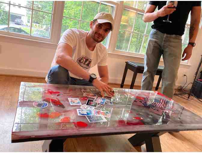 A Jean-Luc Vivier Painting: Reflecting Love