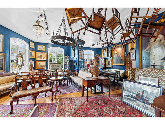 Fine furniture from iconic l'Enfant Gallery : A French Art Nouveau 'Potty' Chair