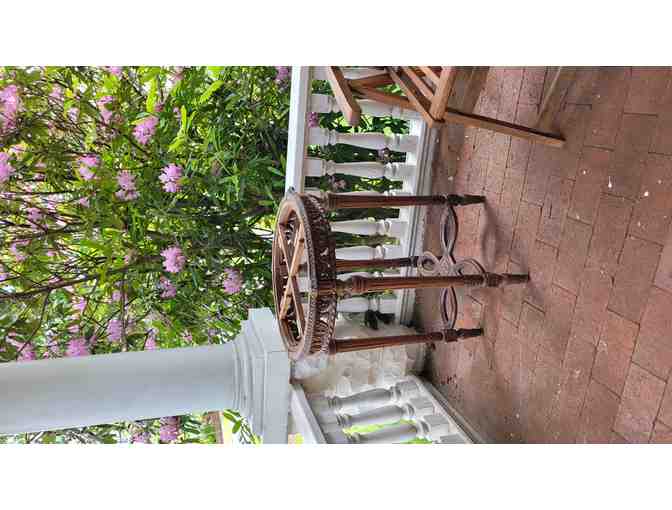 Fine furniture from iconic l'Enfant Gallery: A French-Italian marble-top Console