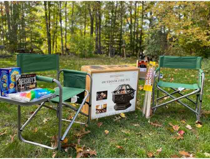 S'mores and More - Outdoor Fire Pit, Chairs and more!!