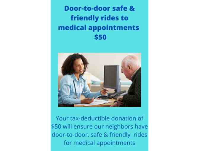 $50 Mission-friendly rides to medical appointments - Photo 1