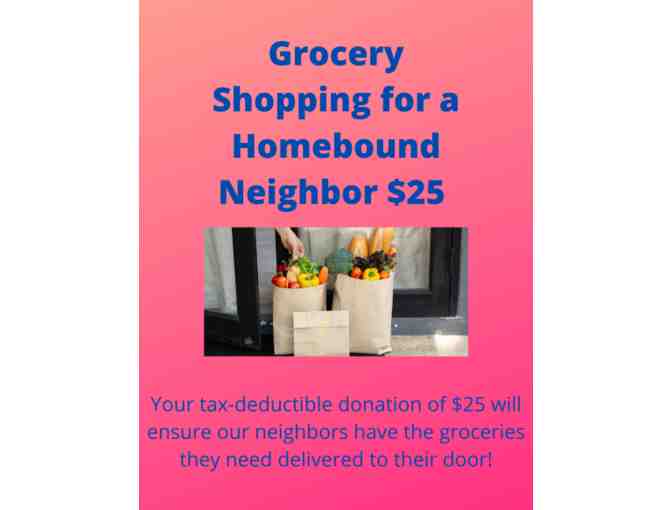 $25 Mission-Grocery shopping for a homebound neighbor - Photo 1