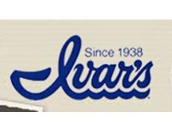 Gift Card for $50 to Ivar's and Kidd Valley