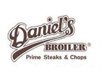 Gift Card for $100 to Daniel's Broiler or Chandler's Crabhouse