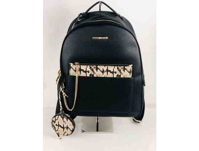 Aldo Black & Python backpack tech friendly