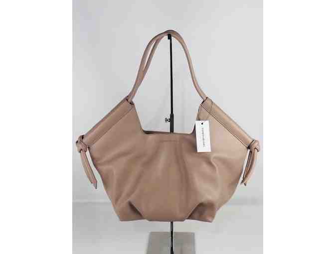 Elizabeth & Tames Taupe purse BUTTERY SOFT