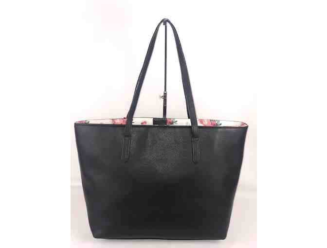 AA Juicy Couture Black and Gold Tote 2- in -one Floral