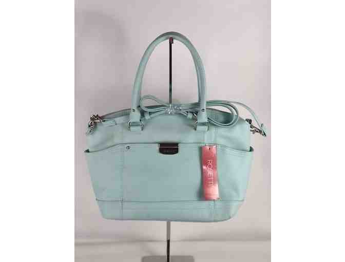 Rosetti Baby Blue Handbag w/ crossbody strap