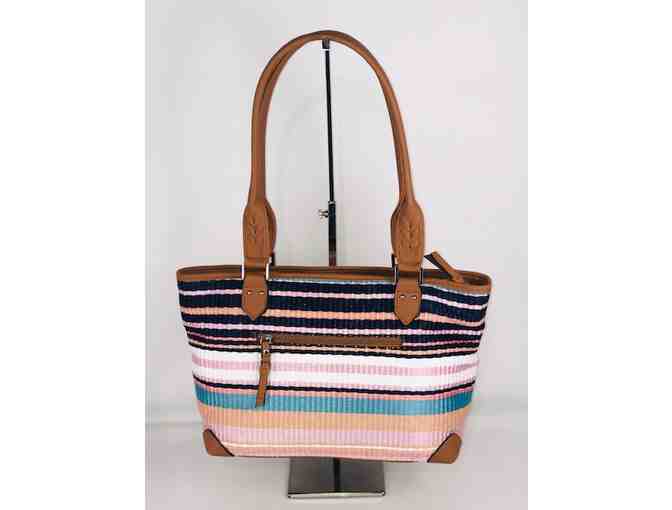 Rosetti Multi Color w/ brown handbag