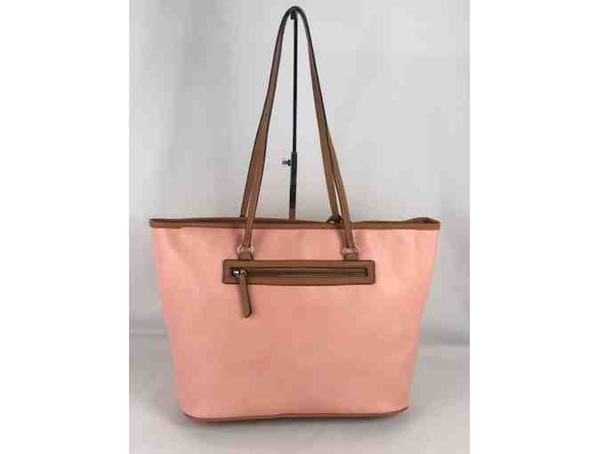 Rosetti Pink & Camel Tote 2 in 1 w/ wallet