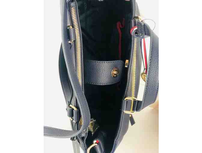 Tommy Hilfiger Navy handbag w/ crossbody strap