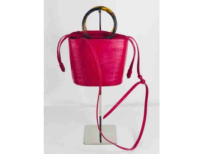 Elizabeth and James HOT pink small bucket