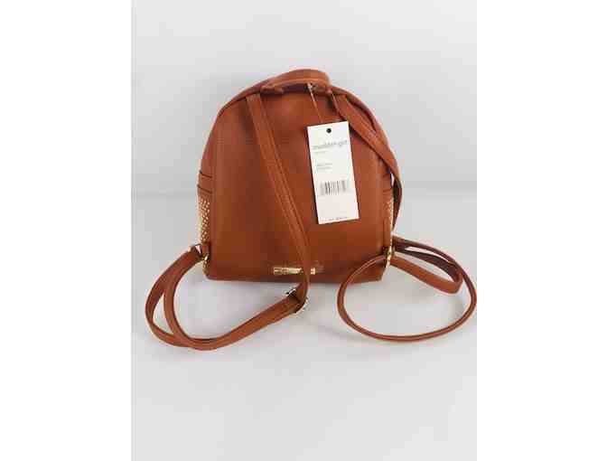 Madden Girl Small Camel Gold Studded backpack
