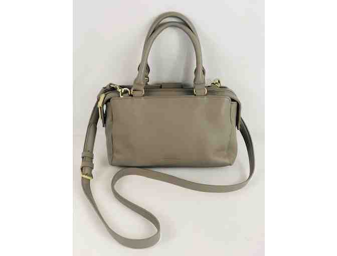 Kenneth Cole Gray Handbag w/ crossbody strap