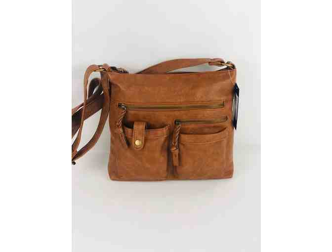 Tan Bag with Cool Pockets