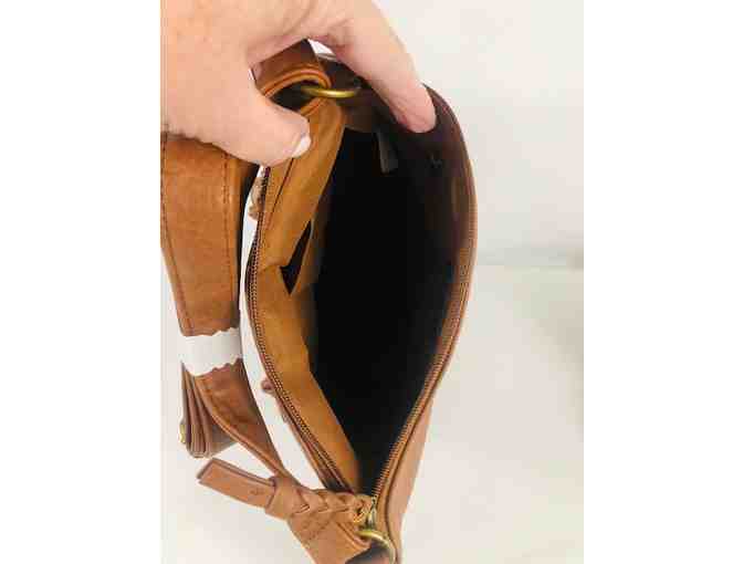 Tan Bag with Cool Pockets