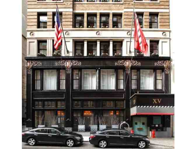 XV BEACON HOTEL - BOSTON one night w/breakfast for 2