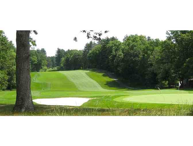 BLUE HILL COUNTRY CLUB, CANTON, MA. - Foursome