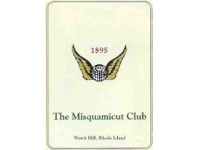 THE MISQUAMICUT CLUB - GOLF for FOUR PLAYERS