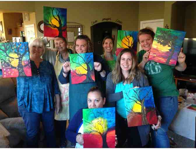 $50 Towards a Private Home Art Party For Adults