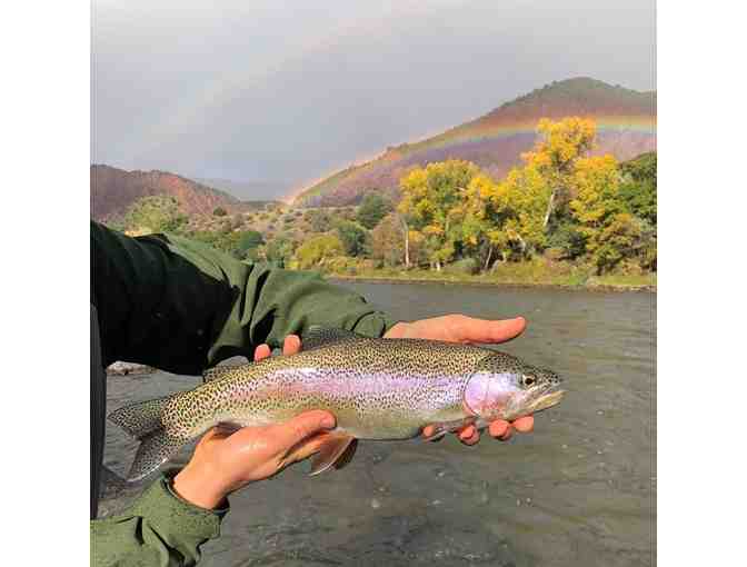 1/2 day fly fishing float trip Roaring Fork Anglers / Alpine Angling Guide Dylan Hagan