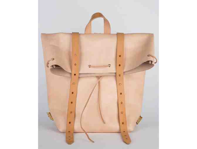 Mifland Custom Rolltop Rucksack-Tobi Egberongbe Designer Leather
