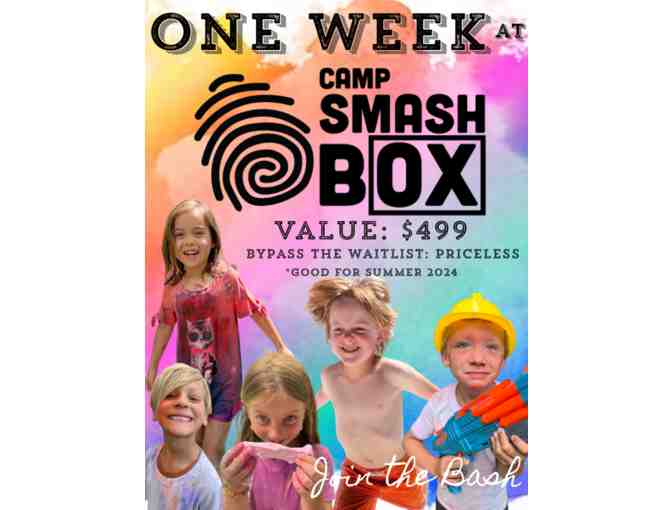 Camp Smashbox - One Week of Summer Camp Grades K-6 for Summer 2024 - Photo 1