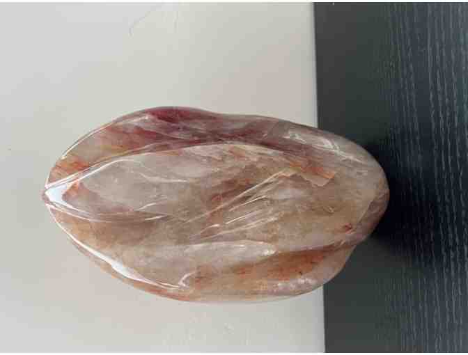 Hematite Quartz Polished Flame from High Country Gems and Minerals - Photo 2