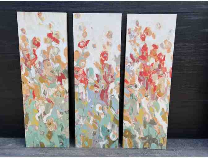 "Renew" Triptych 60 x 20 3 piece set by Tim O'Toole from Roaring Fork Furniture - Photo 2