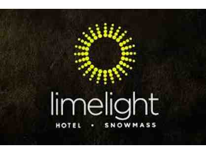 $100 Certificate for Food and Beverage at the Limelight in Snowmass