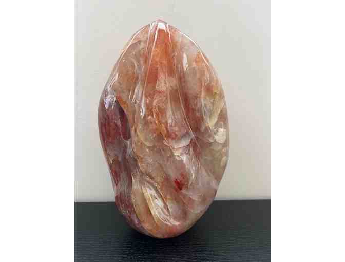 Hematite Quartz Polished Flame from High Country Gems and Minerals - Photo 1