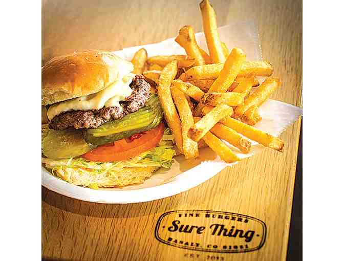 $50 Sure Thing Burger Gift Card - Photo 1