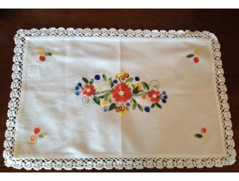 Fair Trade Embroidered Table Table Runner