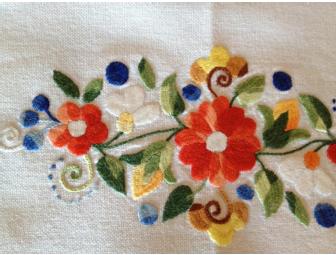 Fair Trade Embroidered Table Table Runner