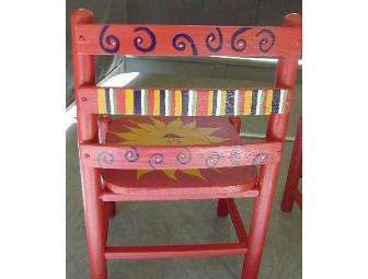 Sun decorative chair