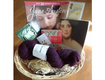 Jane Austen Knits Gift Basket