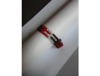 Tri-Colors Mexican Beaded Bracelet