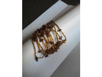 12 Strand Beaded Bracelet