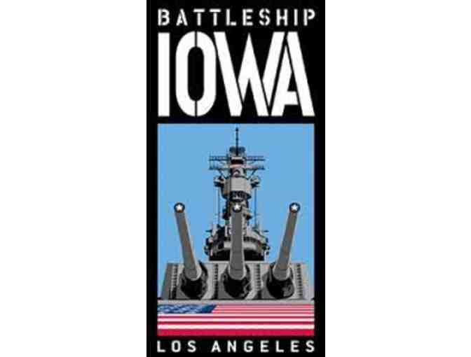 Two Tickets to the USS Battleship Iowa Museum