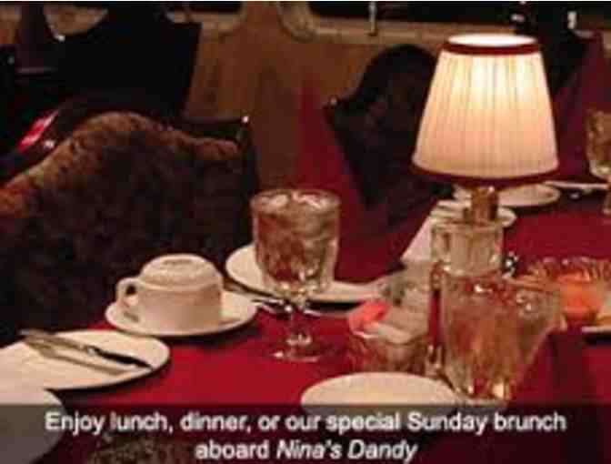 Nina's Dandy Restaurant Cruise Ship Four Course Dinner for Two