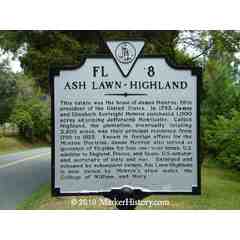 AshLawn-Highland, Home of James Monroe